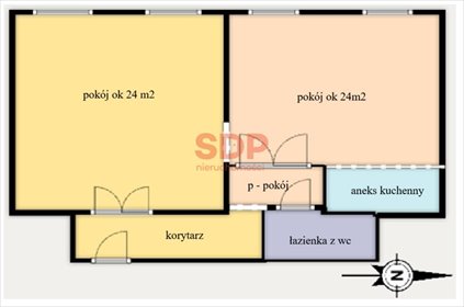 Wyjątkowe 2-pokojowe mieszkanie z możliwością aranżacji na 4 w sercu Nadodrza mieszkanie Wrocław, Śródmieście, Nadodrze, Jedności Narodowej