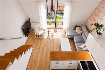 Loftowe mieszkanie z antresolą nad Odrą w centrum Wrocławia mieszkanie Wrocław, Śródmieście, Księcia Witolda