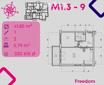 mieszkanie na sprzedaż 42m2 mieszkanie Bonin
