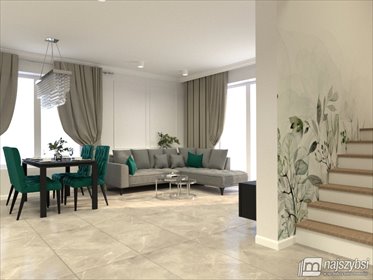 Sprzedam prestiżowy dom 114 m² na osiedlu z bezpieczeństwem dom Stargard, obrzeża