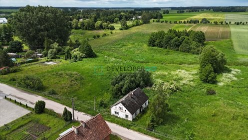 Malownicza działka z domem do remontu i potencjałem działka Ełk
