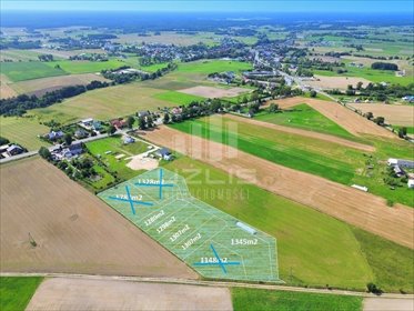 Działka pod zabudowę 1280 m2 z mediami w Starej Kiszewie. działka Stara Kiszewa