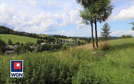 działka na sprzedaż 873m2 działka Leszna Górna