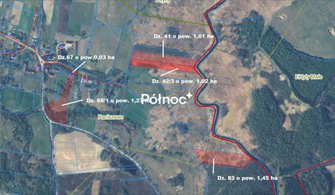 działka na sprzedaż 4780m2 działka Raciszewo