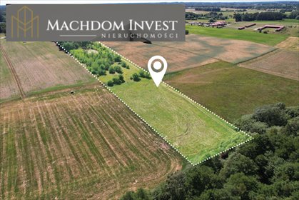 Działka 1,7ha pod dom w lesie z mediami i stawem działka Brzeszczki Duże