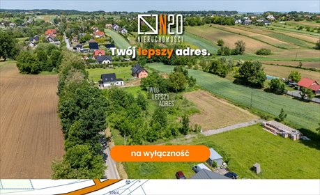 działka na sprzedaż 1282m2 działka Luborzyca, Jagiellońska