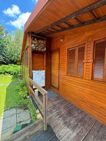 Na sprzedaż drewniany dom rekreacyjny 35 m² w Brennie dom Brenna