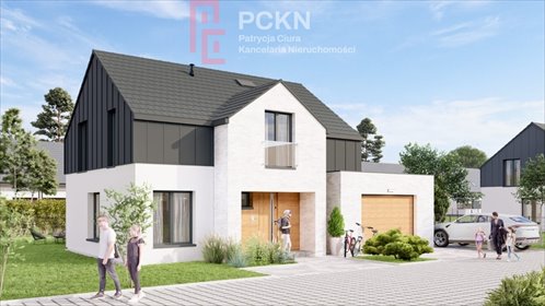 Nowoczesny dom 143 m² z garażem i ogrodem. dom Opole, Chmielowice, Lipcowa