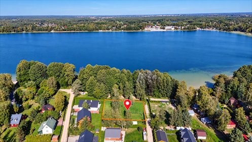 Działka nad Jeziorem Białym 620 m² - zapraszam działka Okuninka