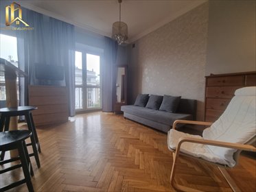 Urokliwa kawalerka z balkonami i garderobą na Placu Konstytucji mieszkanie Warszawa, Śródmieście, Plac Konstytucji