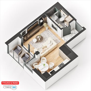 mieszkanie na sprzedaż 26m2 mieszkanie Kielce, Na Stoku