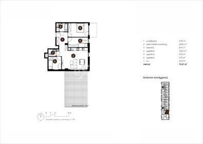 mieszkanie na sprzedaż 72m2 mieszkanie Katowice, Owocowa