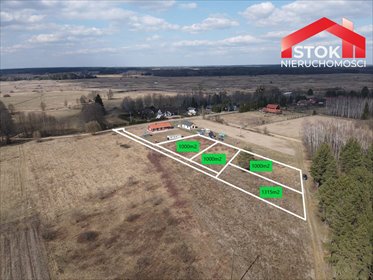 działka na sprzedaż 1000m2 działka Kaczały