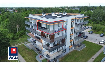 Nowoczesne 53 m² z tarasem, pełne wyposażenie polecam mieszkanie Radomsko, Starowiejska