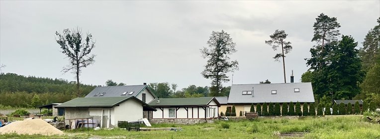 Do sprzedania działka z domem i garażem 1202 m² w Dobieszczynie działka Dobieszczyn