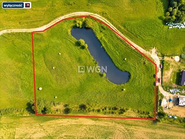 Do sprzedania atrakcyjna działka 9118 m² w Chruścielach działka Chruściele