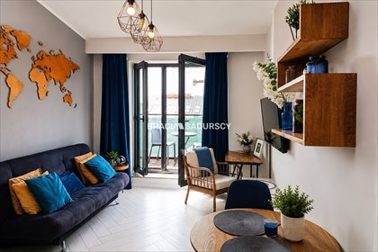 Wynajmę luksusowe 47 m² apartament z antresolą w Krakowie mieszkanie Kraków, Stare Miasto, Rajska