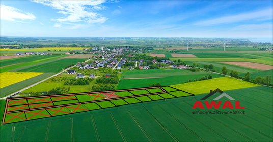 działka na sprzedaż 800m2 działka Połczyno, Polna