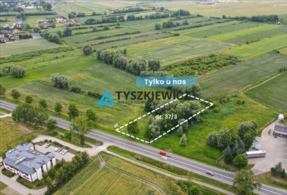 działka na sprzedaż 2664m2 działka Pszczółki, Tczewska