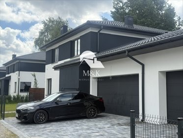 Nowoczesny bliźniak 182 m2 z garażem - energooszczędne systemy dom Nowa Wieś