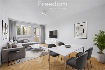Nowoczesne 2-pokojowe mieszkanie z balkonem na Mokotowie mieszkanie Warszawa, Racławicka
