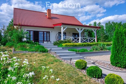 Urokliwy dom nad jeziorem Szymonek - 166 m². dom Ławki