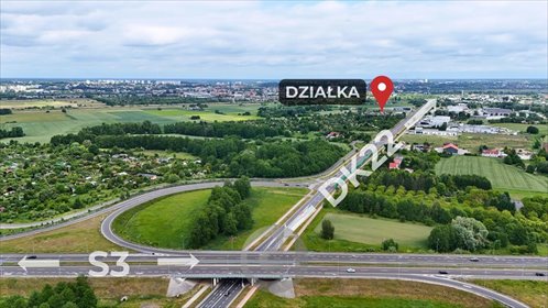 Działka inwestycyjna 6053 m² przy DK 22 – gotowy biznes! działka Gorzów Wielkopolski