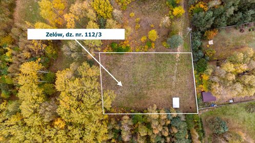 Na sprzedaż działka 1588 m² z możliwością zabudowy w Zelowie działka Zelów, Leśna