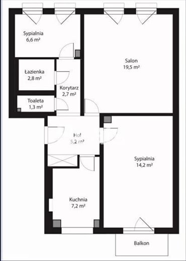 mieszkanie na sprzedaż 60m2 mieszkanie Warszawa, Śródmieście, Krucza