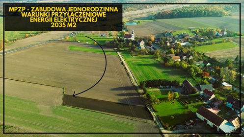 działka na sprzedaż 2035m2 działka Płonica