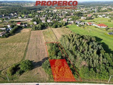 działka na sprzedaż 997m2 działka Chęciny, Wolica
