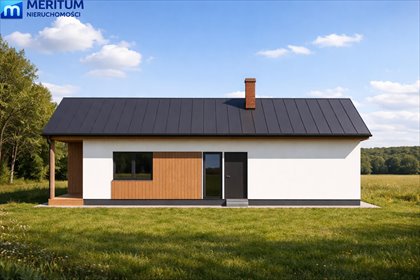 Nowoczesny dom 70 m2 z działką w Jaktorowie – stan deweloperski dom Jaktorów