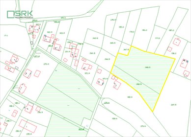 działka na sprzedaż 6520m2 działka Rybnik, Niedobczyce, Bolesława Śmiałego