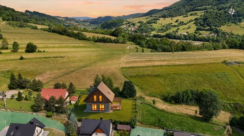 Działka budowlana 900 m2 z widokiem na góry i lasy działka Młodów