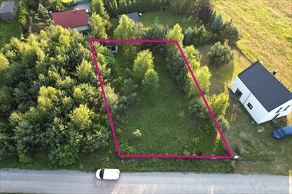 działka na sprzedaż 865m2 działka Rościnno