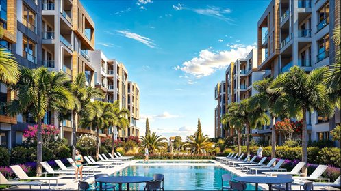 Nowoczesne 2-pokojowe apartamenty z basenem i parkingiem mieszkanie Doğanköy, Doğanköy, Nilüfer, Bursa