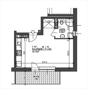 Do sprzedania przestronna kawalerka 27,5 m² z balkonem w Lublinie mieszkanie Lublin, Węglin Południowy, Koralowa