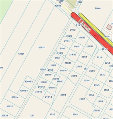 działka na sprzedaż 1024m2 działka Stara Łomża nad Rzeką, Lipowa