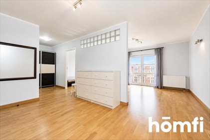 Dwupokojowe mieszkanie z balkonem i aneksem w centrum mieszkanie Wrocław, Śródmieście, Jedności Narodowej