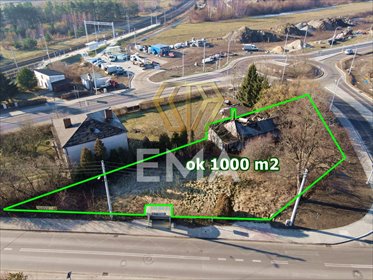 Działka 1000 m² z mediami, blisko centrum Koniecpola działka Koniecpol, Słowackiego