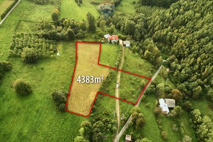 działka na sprzedaż 4383m2 działka Ochotnica Dolna, Osiedle Osobie