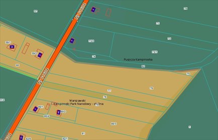 Działka 11 700 m² w Kampinosie (blisko Parku Narodowego) działka Kampinos
