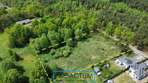 Sprzedam działkę 5005 m² z mediami i możliwością podziału działka Lubicz Dolny