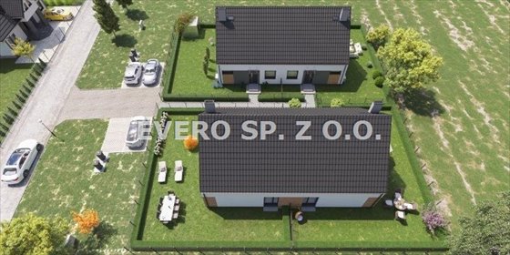 dom na sprzedaż 62m2 dom Pruszowice, Parterowy segment w zabudowie bliźniaczej