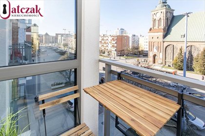 Nowoczesny 35 m² apartament z balkonem i widokiem na Starówkę mieszkanie Gdańsk, Śródmieście, Długie Ogrody