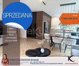 dom na sprzedaż 115m2 dom Chełstówek