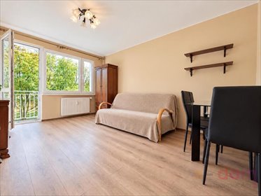 Na sprzedaż 2-pokojowe mieszkanie 39 m² z balkonem i widokiem na zieleń mieszkanie Kielce, os. Na Stoku