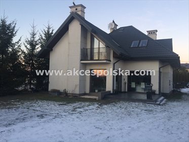 Sprzedam nowoczesny dom 200 m² z kominkiem i dużą działką dom Kołbiel
