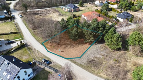 działka na sprzedaż 1144m2 działka Borówiec, Malinowa