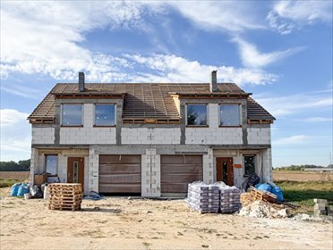 Nowoczesny bliźniak 136 m2 z garażem i 4 sypialniami. dom Przyjaźń, Łapińska